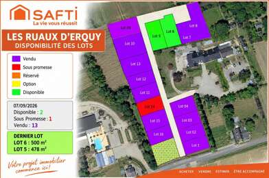Terrain  110000 €