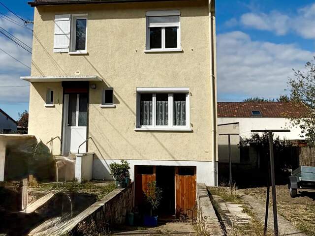 A SOISSONS 02, MAISON DE 67 M2 SUR SOUS-SOL TOTAL ET SON TERRAIN CLOS DE 289 M2. — photo du bien