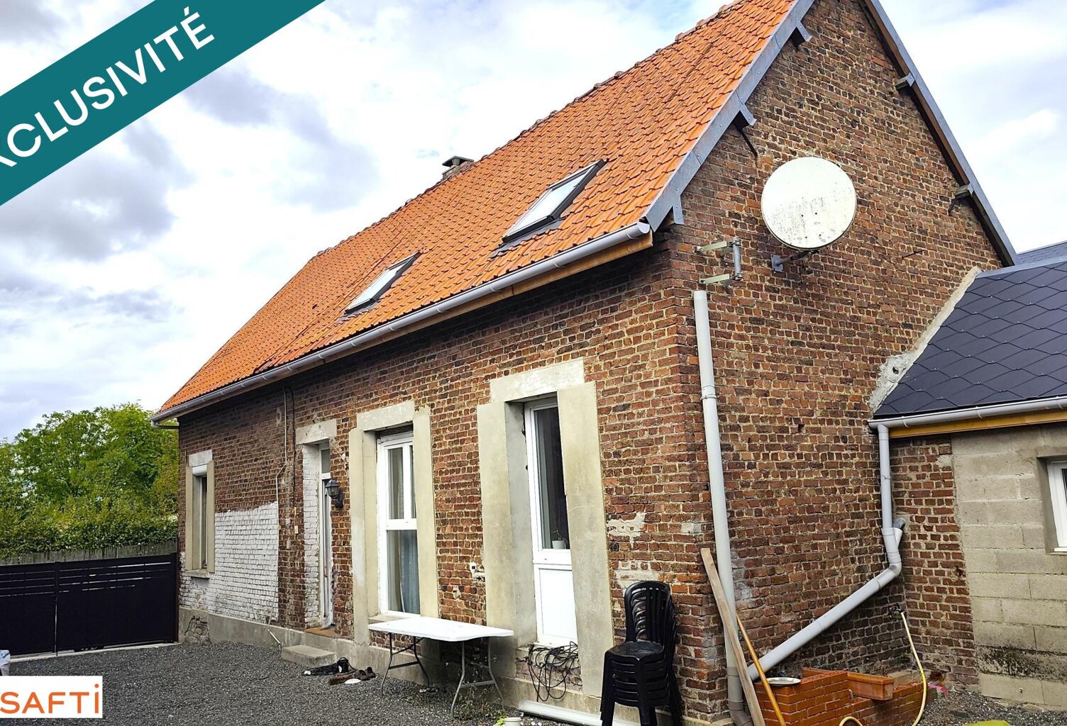 MEZIERES SUR OISE - MAISON 107m², 3 CHAMBRES — photo 1