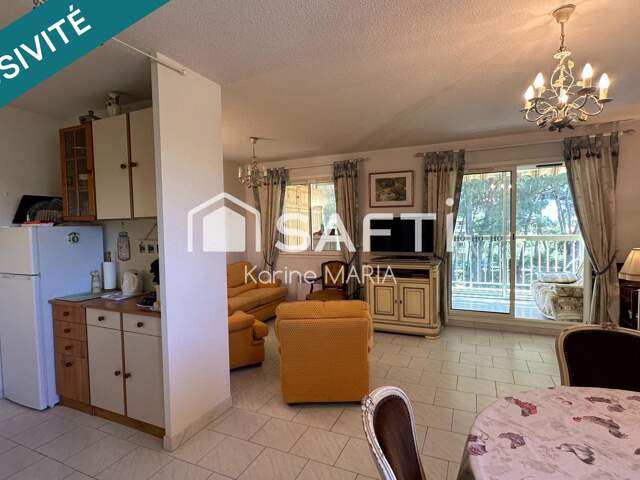 83140 - SIX FOURS LES PLAGES - La Coudoulière - T2 de 46 m2 avec terrasse, garage, cave — photo du bien