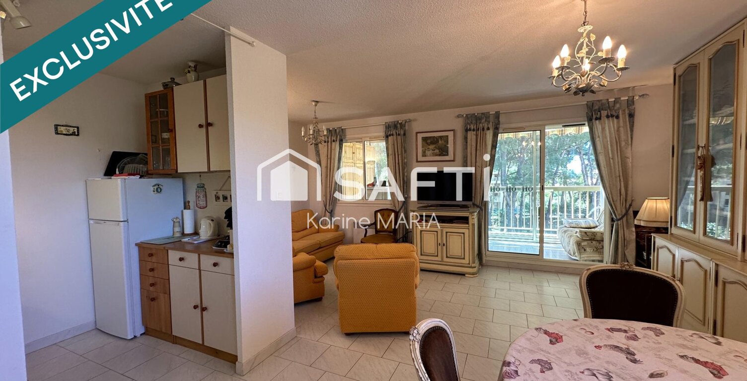 83140 - SIX FOURS LES PLAGES - La Coudoulière - T2 de 46 m2 avec terrasse, garage, cave — photo 1