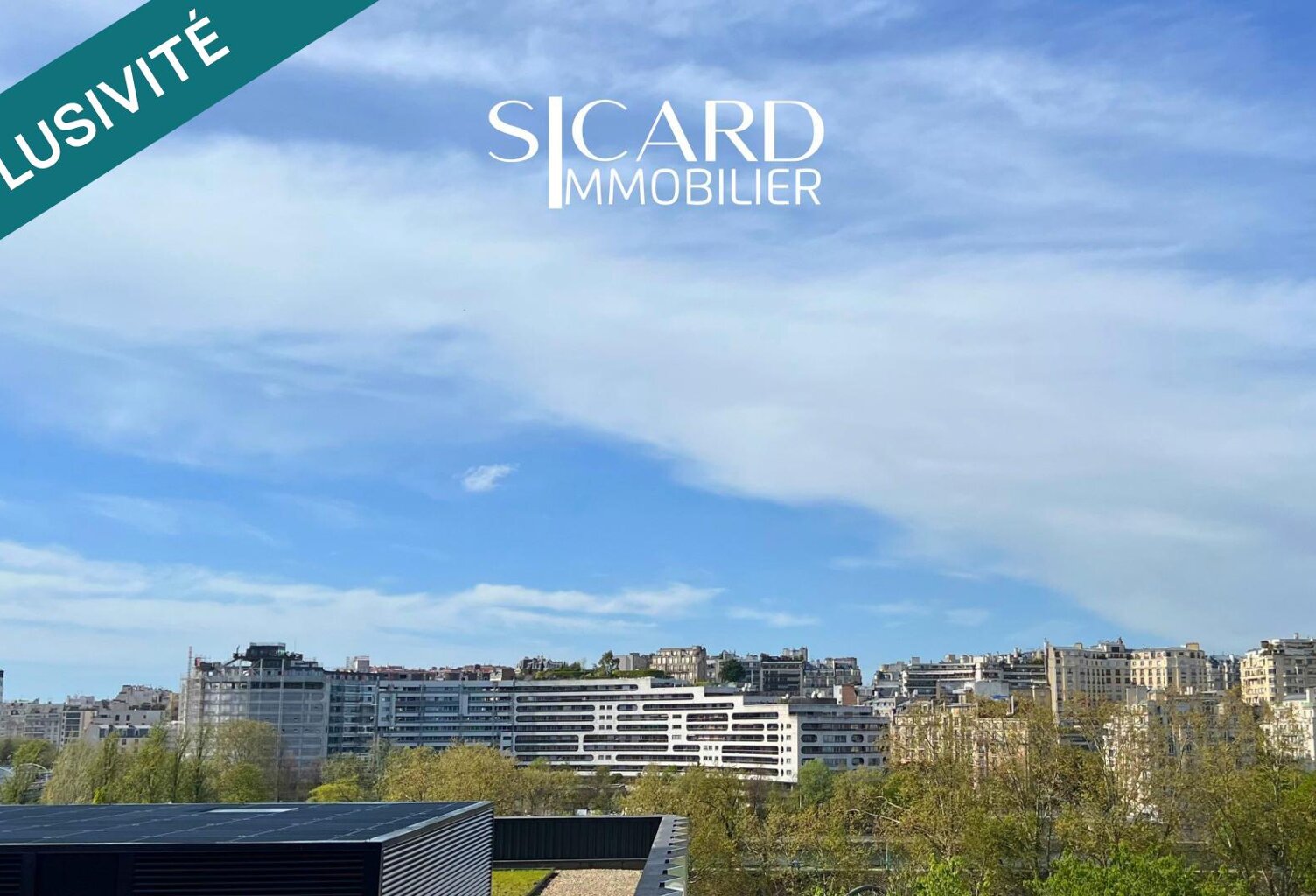 Vue Seine en étage  Beaugrenelle — photo 1