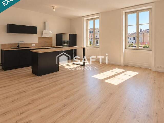 ? À VENDRE  Joli T2 lumineux à Saint-Laurent-sur-Saône — photo du bien