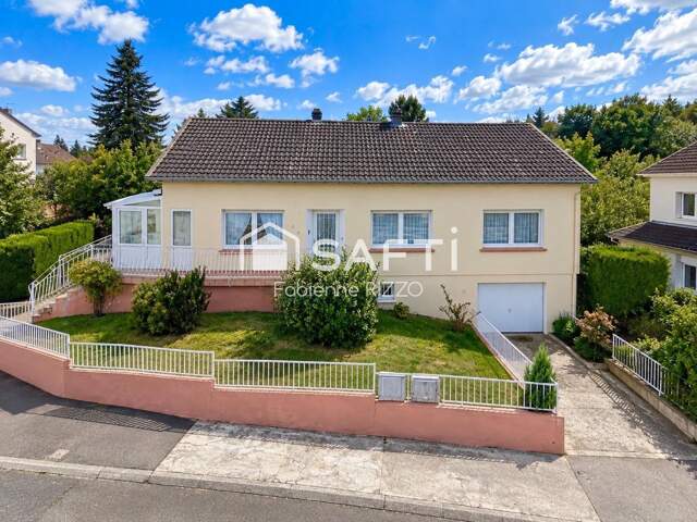 CREUTZWALD - MAISON  INDIVIDUELLE PLAIN PIED SUR SOUS SOL COMPLET ET JARDIN — photo du bien