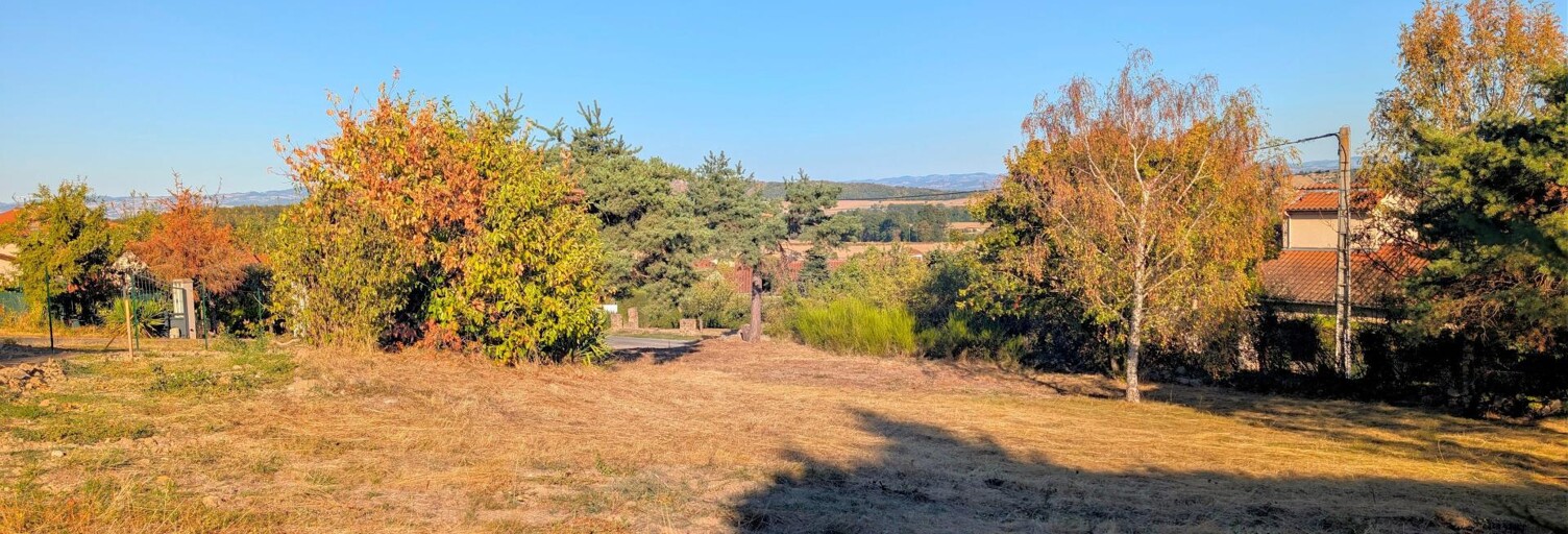 Terrain  900 m² à vendre à Marcilly-le-Châtel (42130)
