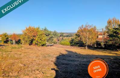 Terrain constructible 900 m² arboré avec vue  proche Montbrison — photo du bien