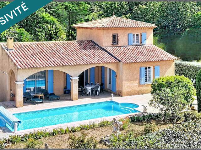 Villa 102m² sur 1000m² de terrain clos avec piscine et garage — photo du bien