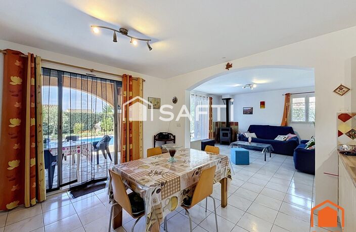 Villa 102m² sur 1000m² de terrain clos avec piscine et garage — photo 4