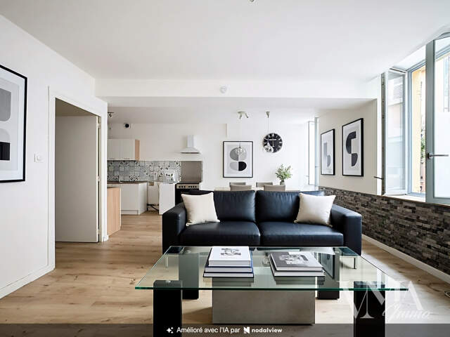Villefranche-sur-Saône (69400) -- Appartement T2 rénové avec — photo du bien