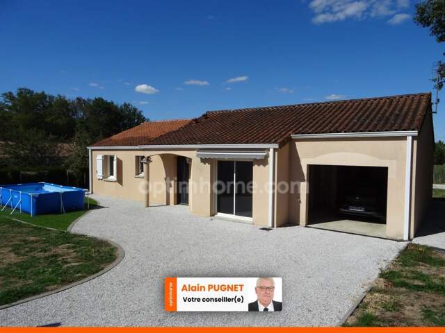 A SAINT JUNIEN PROCHE DU CENTRE VILLE BELLE MAISON DE PLAIN PIED 96 M² HABITABLES SUR UN TERRAIN DE 1502 M² PLAT — photo du bien