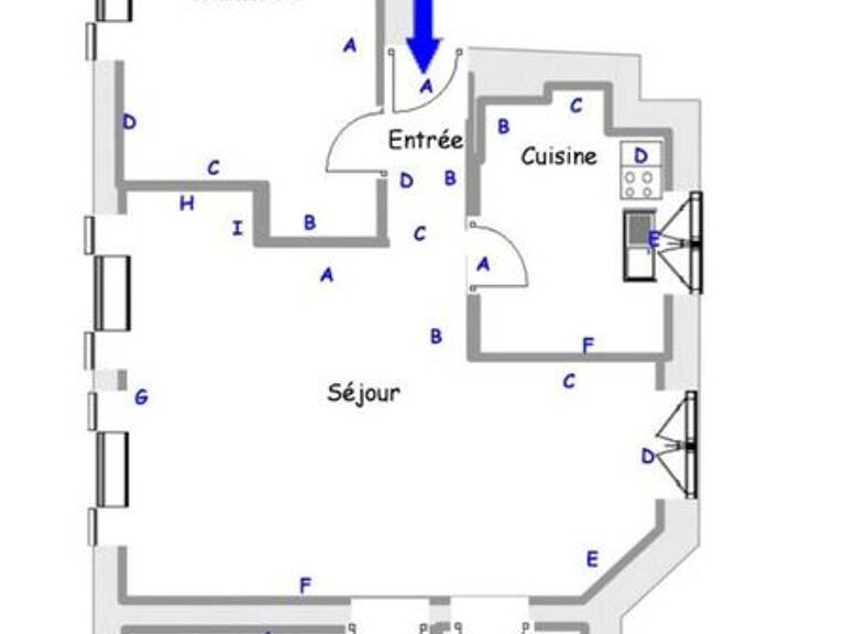 Appartement de 54m2 à louer sur Melun — photo 1