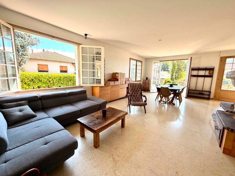 MAISON 158 M², TERRASSE EXPOSEE SUD, TERRAIN CLOS DE 593 M², 4 CHAMBRES, GARAGE, CAVE, POMPE A CHALEUR, PANNEAUX SOLAIRES, CHARPENTE TRADITIONNELLE — photo 1