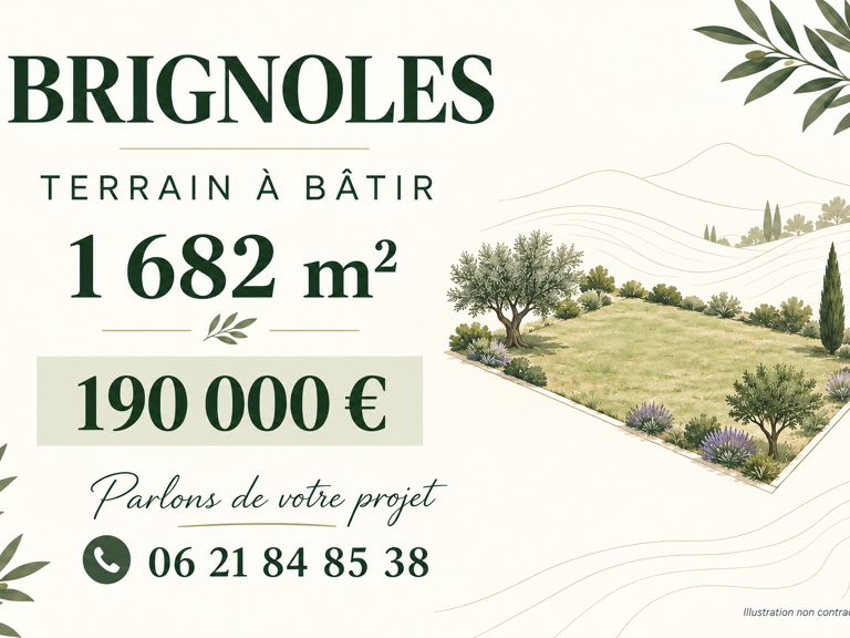 Terrain à construire  1682 m² — photo 1