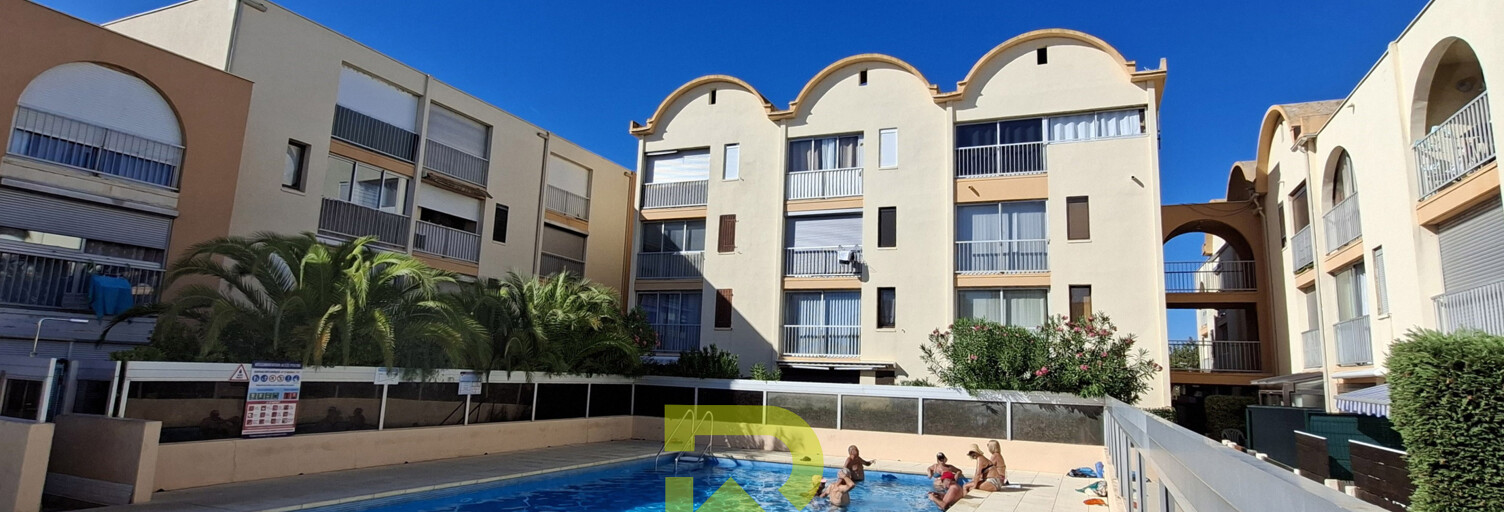 Appartement 2 Pièces 28 m² à vendre à Gruissan (11430)