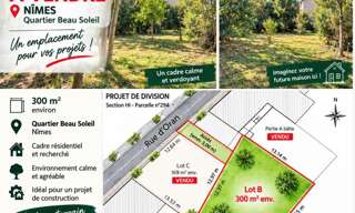 Terrain  300 m² à vendre à Nîmes (30900)