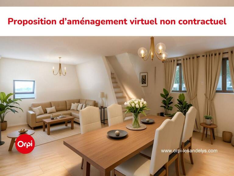 Centre ville les Andelys - Appartement - BEAUX VOLUMES -  87.82m²  - À Vendre — photo 1