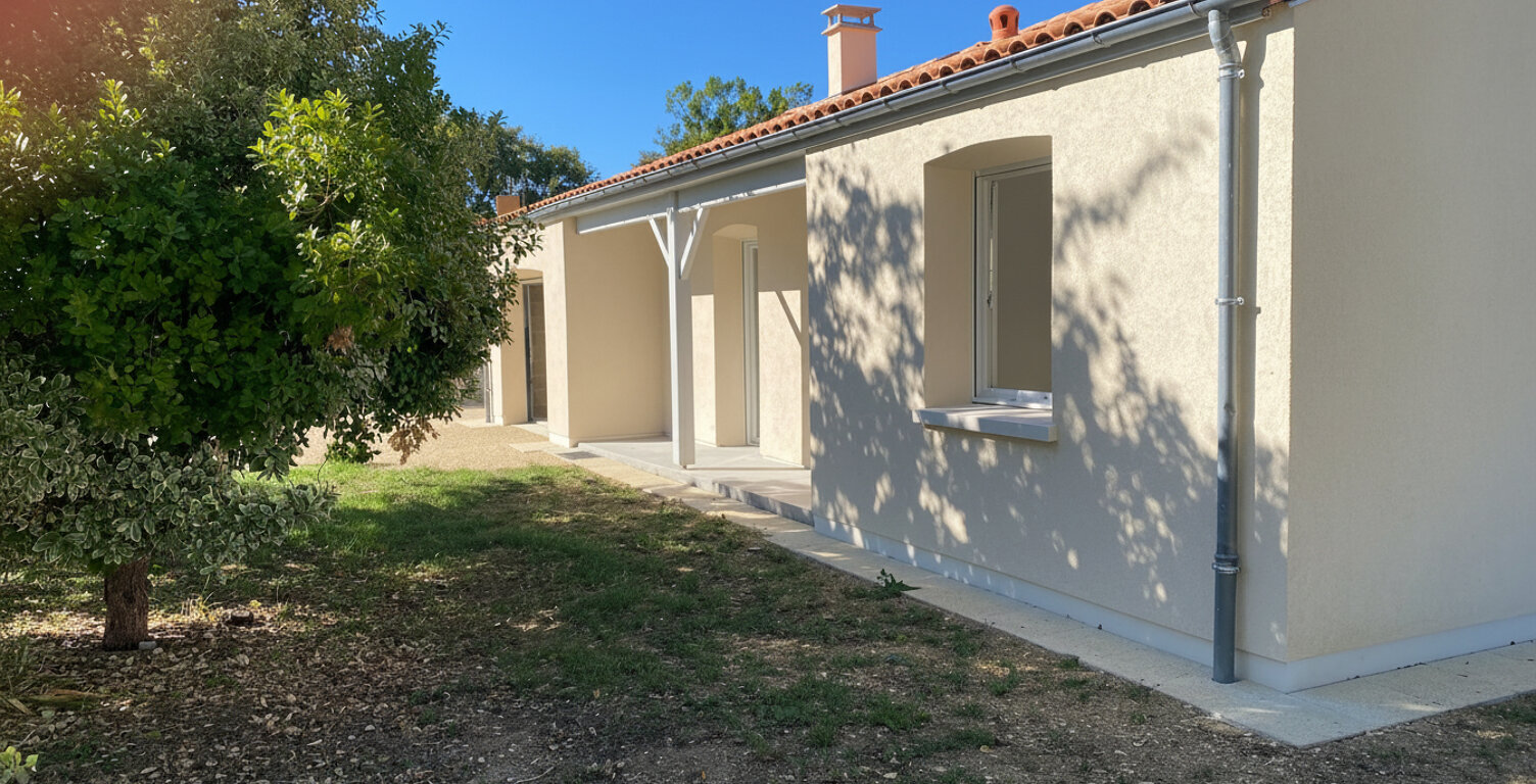 Maison de plain-pied entièrement rénovée avec double garage, Marigny (79360) — photo 1