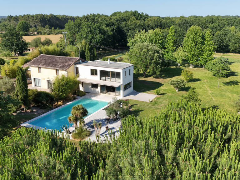 Propriété d'exception avec extension contemporaine, parc arboré, piscine et potentiel domaine privé entre Bordeaux et Périgueux — photo 1