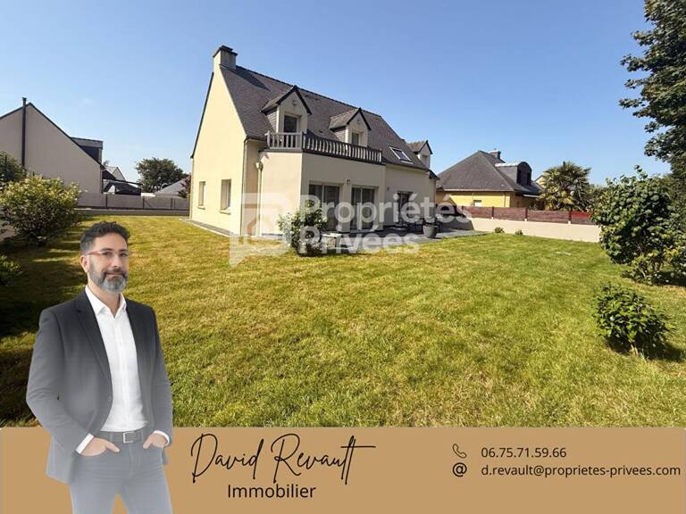Maison familiale à Elven, 170 m² habitables, 8 pièces dont 5 chambres, édifiée sur un terrain de 555 m². Prix de vente : 431 600 — photo 1