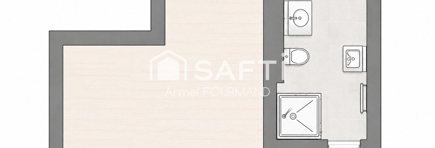 Appartement 1 Pièce 20 m² à vendre à Saint-Gelais (79410)