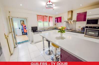 FINISTERE - Guilers (29820) - A VENDRE - MAISON INDIVIDUELLE T8 135M² - 6 CHAMBRES - DOUBLE GARAGE - SUR TERRAIN DE 2425M² — photo du bien