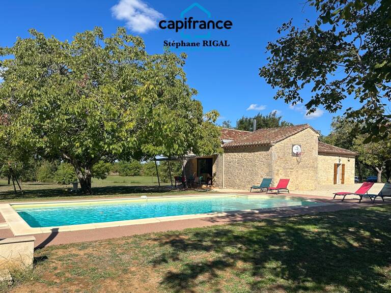 Propriete à vendre 5 pièces MAUROUX (46), 100 m2 sur 1,5ha de terrain — photo 1