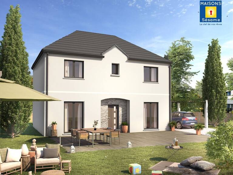 Projet de construction d'une maison 132 m² avec terrain à SAINTRY-SUR-SEINE (91) — photo 1