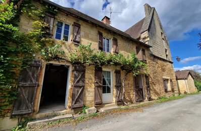 24290 Sergeac : deux maisons et terrain en pierre du pays — photo du bien