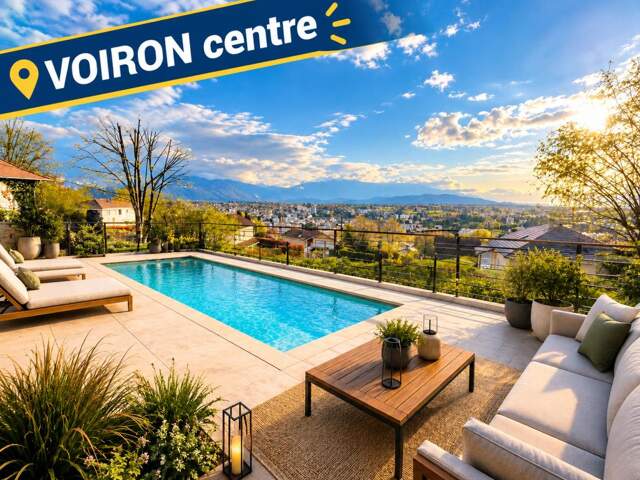 Voiron Terrain 609m² avec vue exceptionnelle — photo du bien