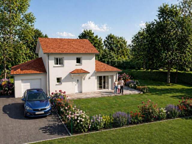SAINT ONDRAS (terrain +Maison) — photo du bien