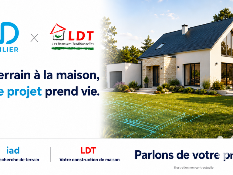Vente Terrain à bâtir 321 m&sup2; — photo 1