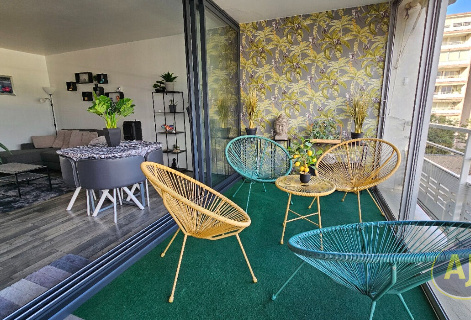 T3 Lumineux Arcachon : Loggia XXL 12 m² et vue dégagée — photo 1