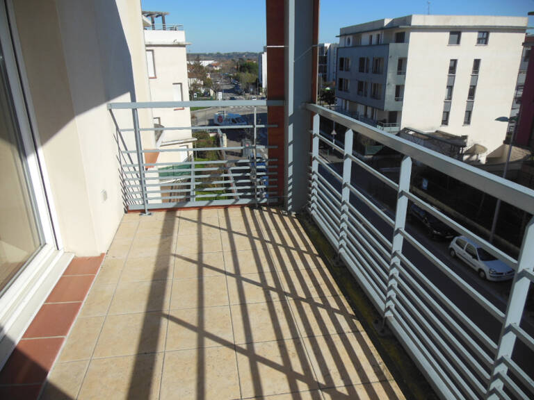 Toulouse 31200 Métro BORDEROUGE SANS FRAIS AGENCE  Agréable T3 Récent de 61.60m² avec  Terrasse couverte /loggia de 5.82m² ,cellier/buanderie, place de parking — photo 1
