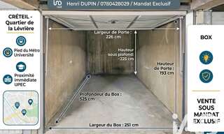 Garage  13 m² à vendre à Créteil (94000)
