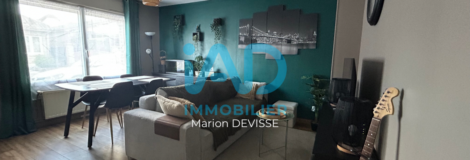 Maison 3 Pièces 61 m² à vendre à Hénin-Beaumont (62110)