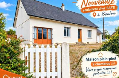 Maison plain-pied en centre bourg de Baulon — photo du bien