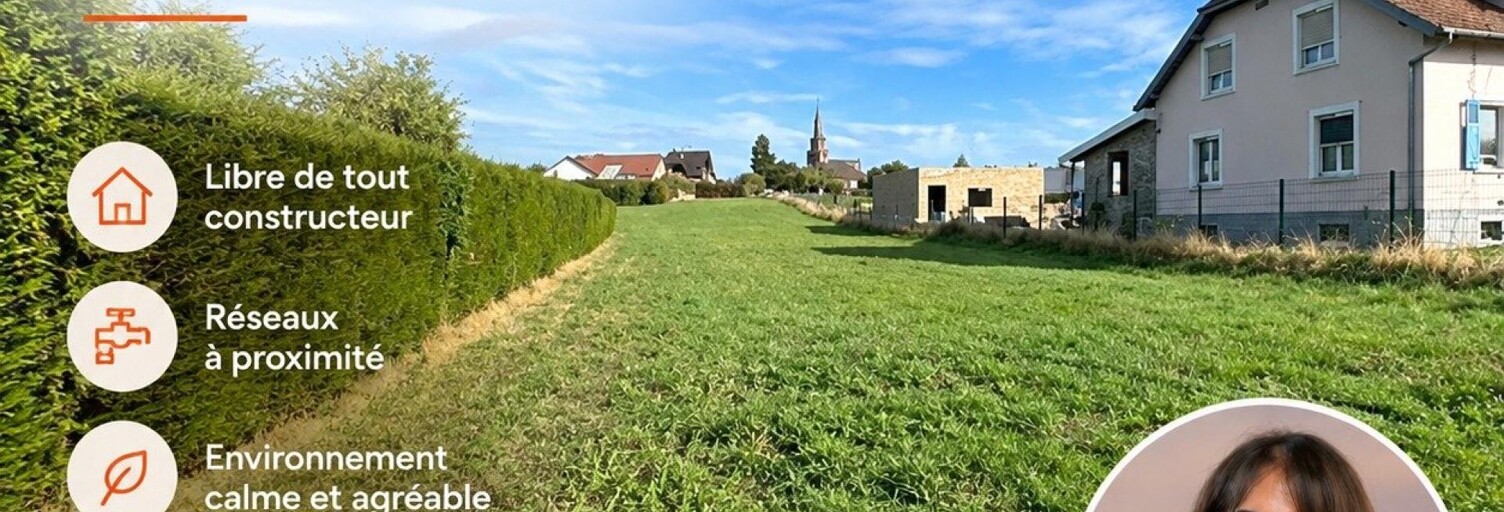 Terrain  1907 m² à vendre à Dannemarie (68210)