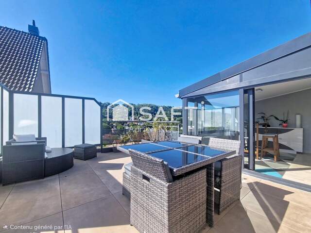 Appartement rénové 124m²  Terrasse  Véranda  3 chambres — photo du bien