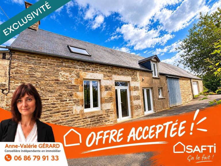 Maison en pierre  3 chbs  5 096 m² de terrain — photo 1