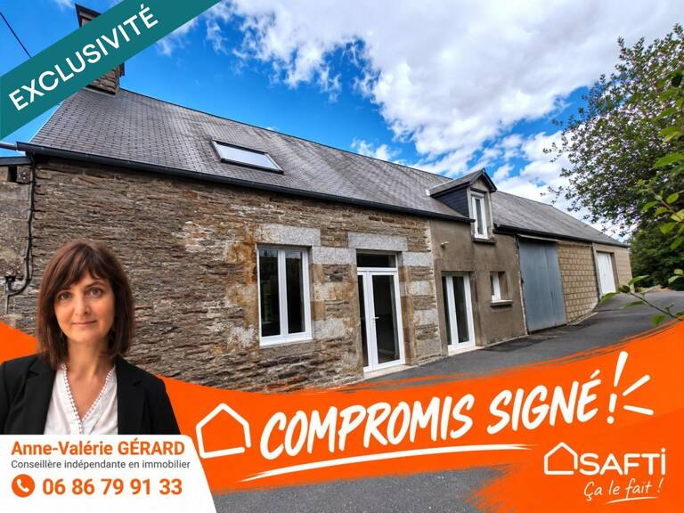 Maison en pierre  3 chbs  5 096 m² de terrain — photo 1