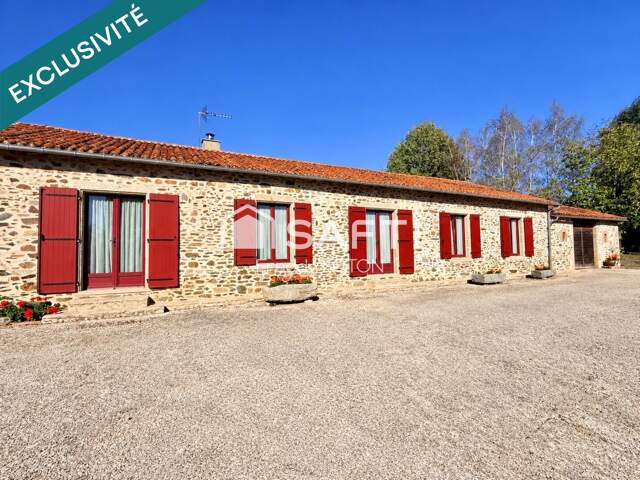Maison de caractère , 187m², 5 chambres, garage + terrain XL. — photo du bien
