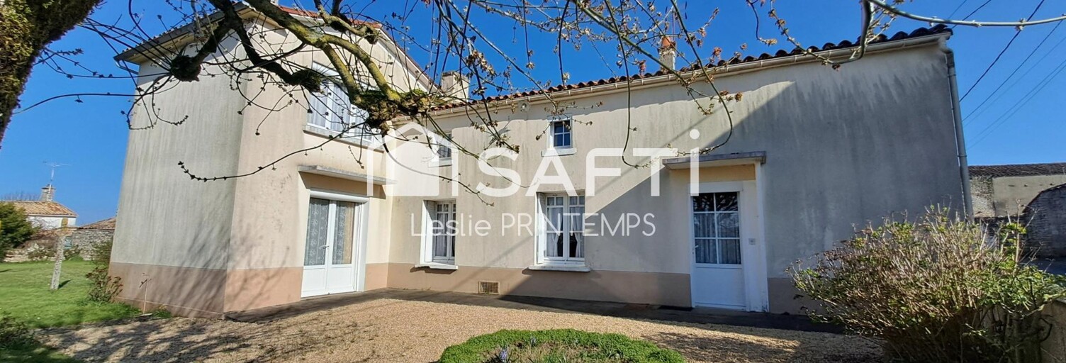 Maison 6 Pièces 103 m² à vendre à Saint-Pompain (79160)