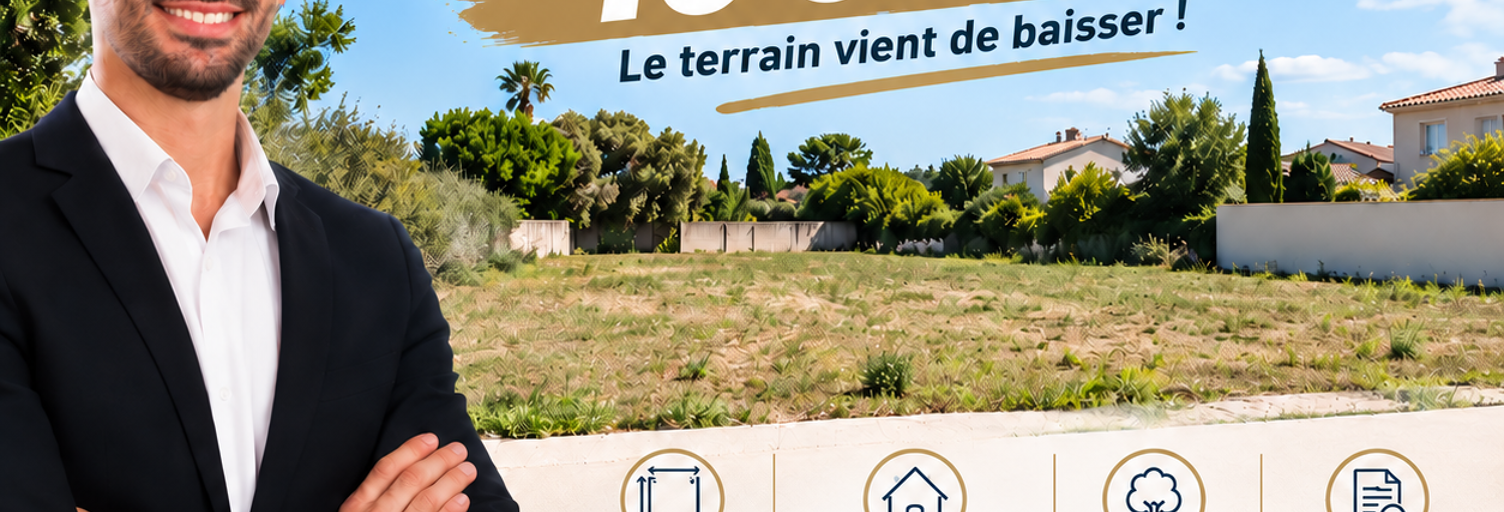 Terrain  985 m² à vendre à Toulouges (66350)