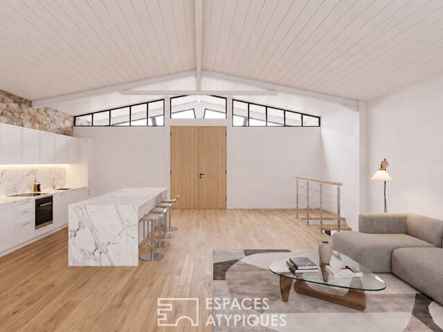 Duplex à rénover avec garage — photo du bien