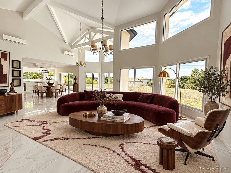 Maison contemporaine T5 de 238 m² avec garage sur un terrain de 5 000 m² — photo 1