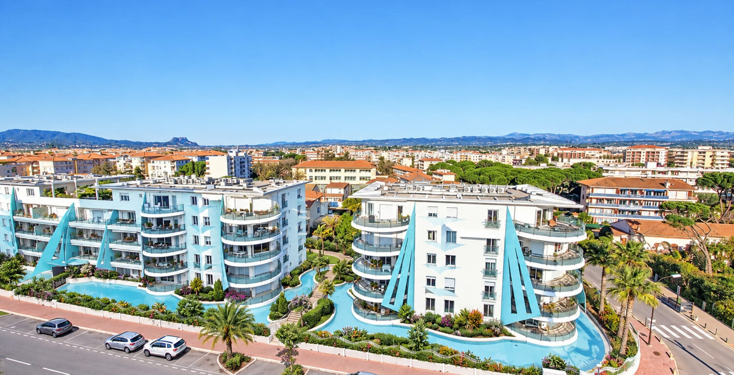 Fréjus plage, T2, Terrasse, Garage — photo 1