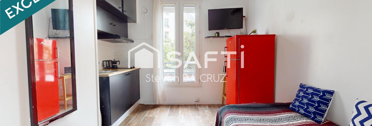 Appartement 1 Pièce 10 m² à vendre à Paris 19 (75019)