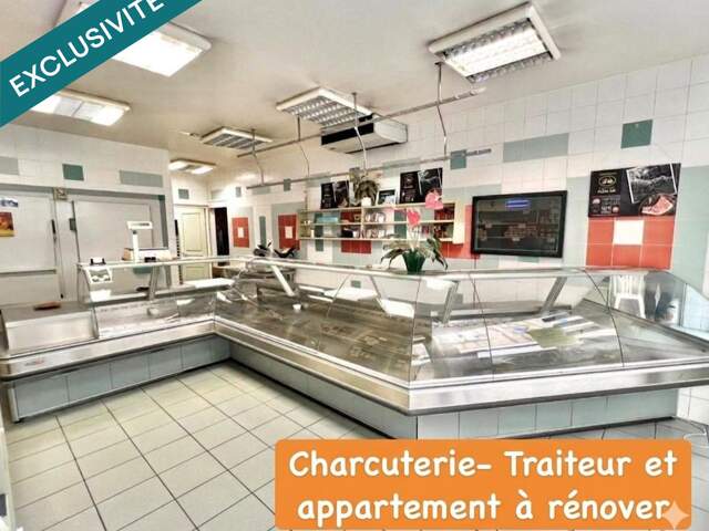 MAGASIN CHARCUTERIE -TRAITEUR AVEC APPARTEMENT A RENOVER — photo du bien