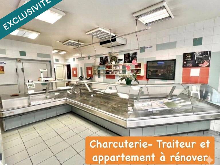 MAGASIN CHARCUTERIE -TRAITEUR AVEC APPARTEMENT A RENOVER — photo 1