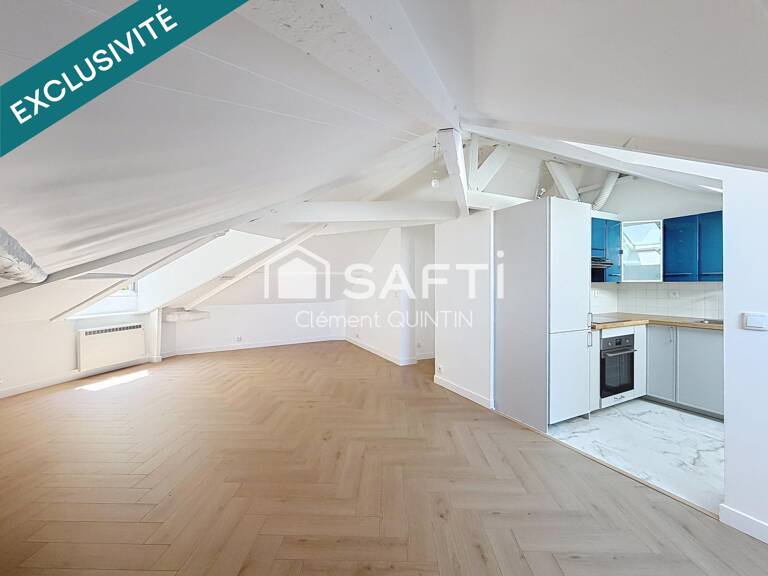 APPARTEMENT COUP DE CUR  DERNIER ÉTAGE  REFAIT À NEUF — photo 1